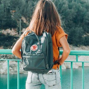 Fjallraven Kanken Dark Teal Backpack